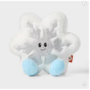 Gigglescape Snowflake Plush Stuffed Animal Toy 6" NEW  Stocking Stuffer